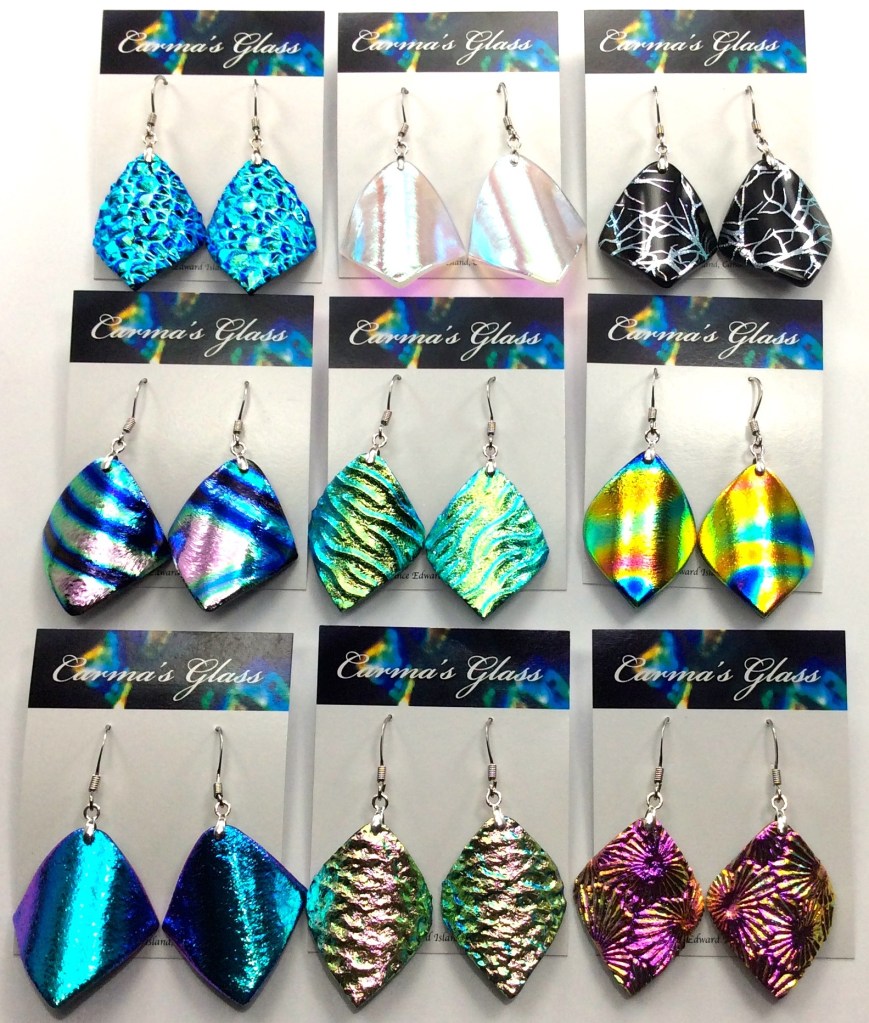 Curved Dangle Earrings